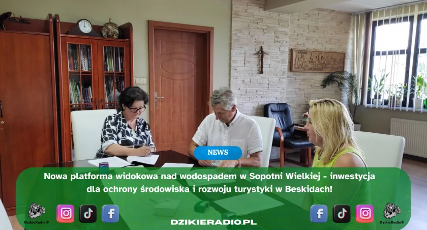 Nowa inwestycja w sercu Beskidów: platforma widokowa w Sopotni Wielkiej