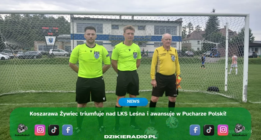 TS Koszarawa Żywiec zwycięża z LKS Leśna! 