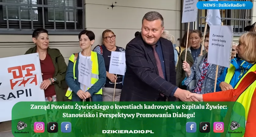 Oświadczenie Zarządu Powiatu Żywieckiego w sprawie sporu zbiorowego w Szpitalu Żywiec: stanowisko i działania.