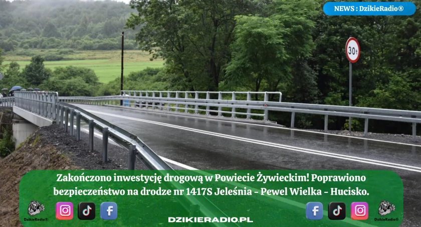 Zakończono rozbudowę drogi powiatowej 1417S w Pewli Wielkiej