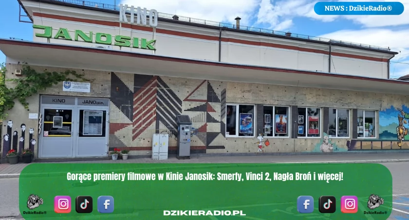 Premiery filmowe na lato w Kinie Janosik: SMERFY i VINCI 2 dla całej rodziny!