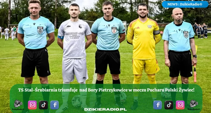 TS Stal Śrubiarnia Żywiec wygrywa na wyjeździe z Borami Pietrzykowice !