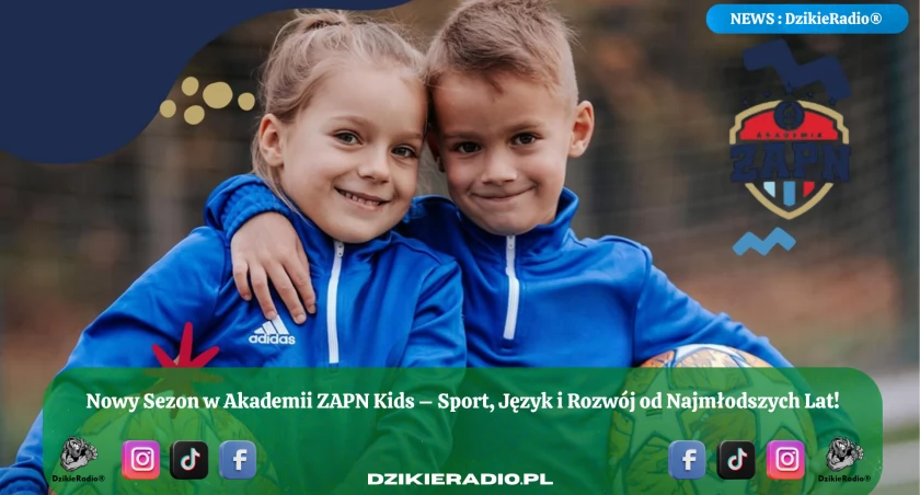 Nowy sezon sportowych zajęć dla najmłodszych w Akademii ZAPN Kids