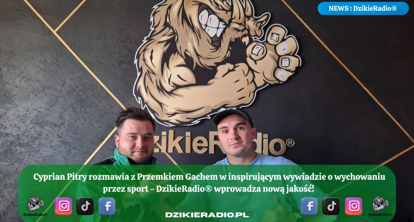 Nowy głos młodego futbolu – Cyprian Pitry w rozmowie z Przemkiem Gachem w Dzikim Radiu