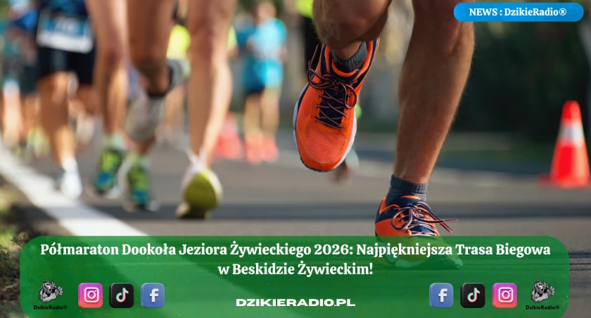 25. Jubileuszowy Półmaraton Dookoła Jeziora Żywieckiego – znamy datę! 