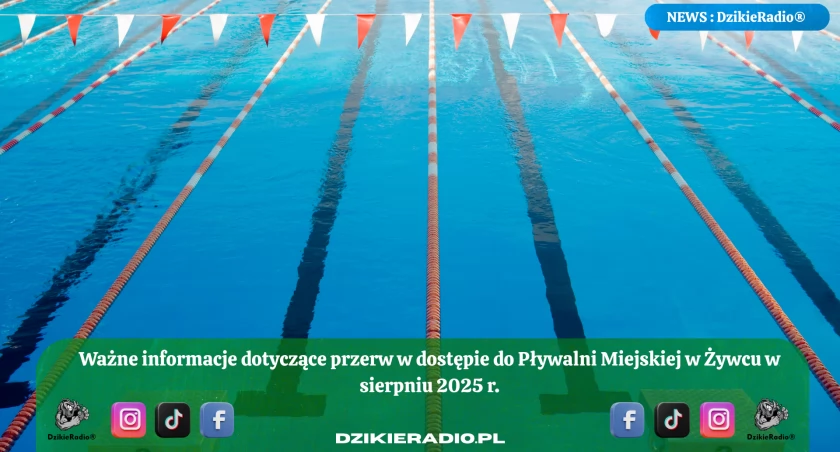 Ograniczenia w dostępie do Pływalni Miejskiej w Żywcu