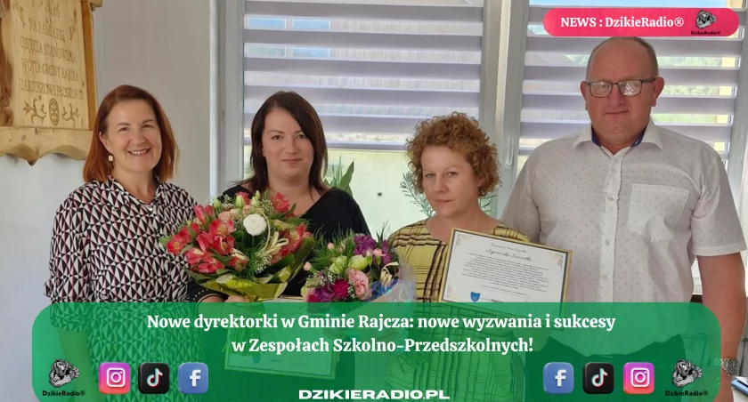 Nowa dyrekcja w Zespołach Szkolno-Przedszkolnych w Gminie Rajcza!
