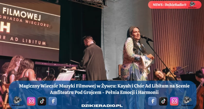 Koncert Muzyki Filmowej w Żywcu: Niesamowita podróż przez świat największych dzieł filmowych z udziałem Kayah.