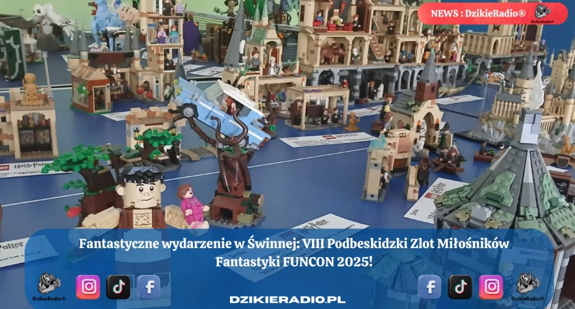 VIII Podbeskidzki Zlot Miłośników Fantastyki FUNCON 2025 -  Fantastyczny świat w Świnnej.