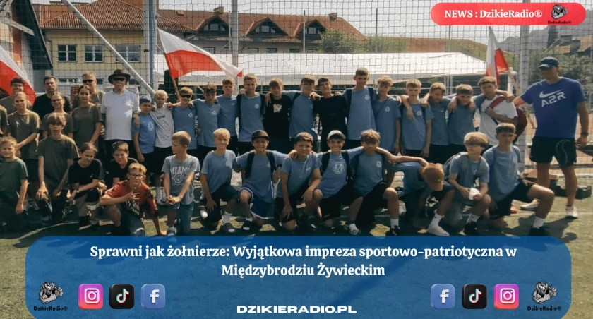 „Sprawni jak żołnierze” – zawody w Międzybrodziu Żywieckim!