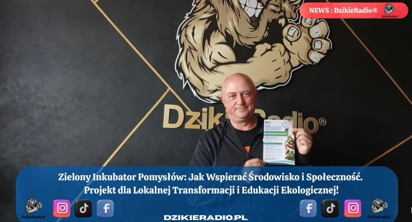 Zielony Inkubator Pomysłów – Lokalne działania na rzecz transformacji Podregionu Bielskiego 2024–2026!