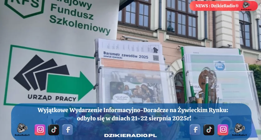 Wydarzenie informacyjno-doradcze na Żywieckim Rynku: Wsparcie dla rynku pracy i edukacji - relacja z dwóch dni pełnych inspiracji.