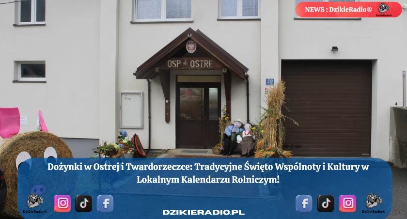 Święto Plonów w sercu Gminy Lipowa – Ostre i Twardorzeczka świętują z radością