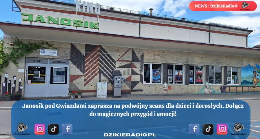 Wyjątkowe spotkanie oraz filmowe wydarzenia  w Kinie Janosik..
