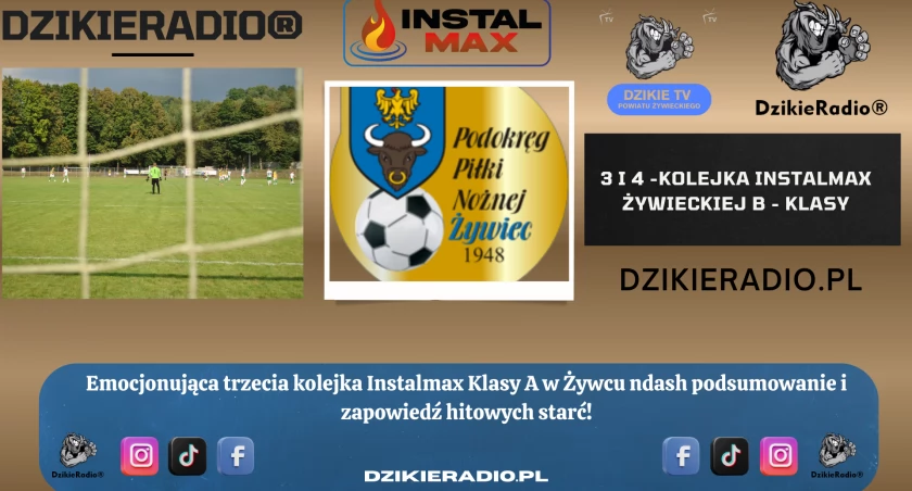 Podsumowanie 3. kolejki Instalmax Klasa A (Podokręg Żywiec) – sezon 2025/2026