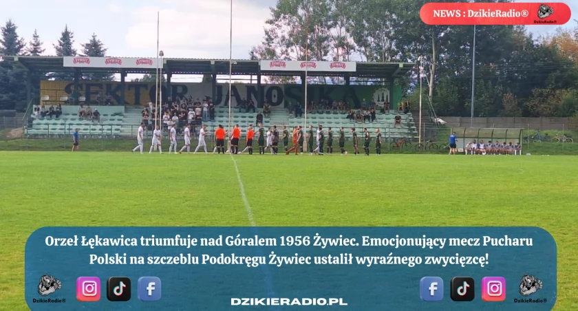 Orzeł Łękawica rozgromił Górala Żywiec w Pucharze Polski