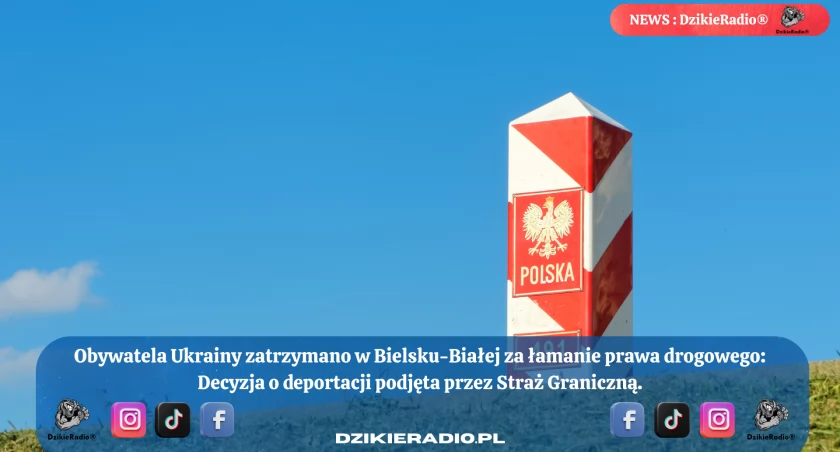 Deportacja obywatela Ukrainy po wyrokach za jazdę pod wpływem alkoholu
