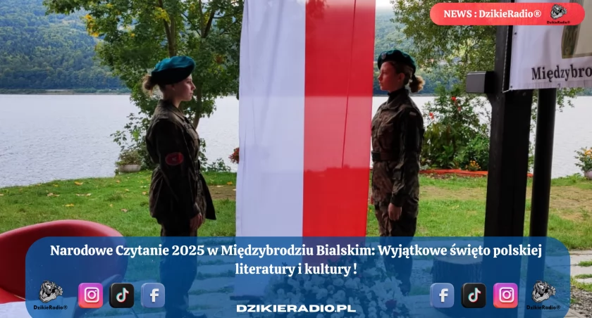 Narodowe Czytanie 2025: Wspaniałe Święto Polaków w Międzybrodziu Bialskim w Gminie Czernichów.