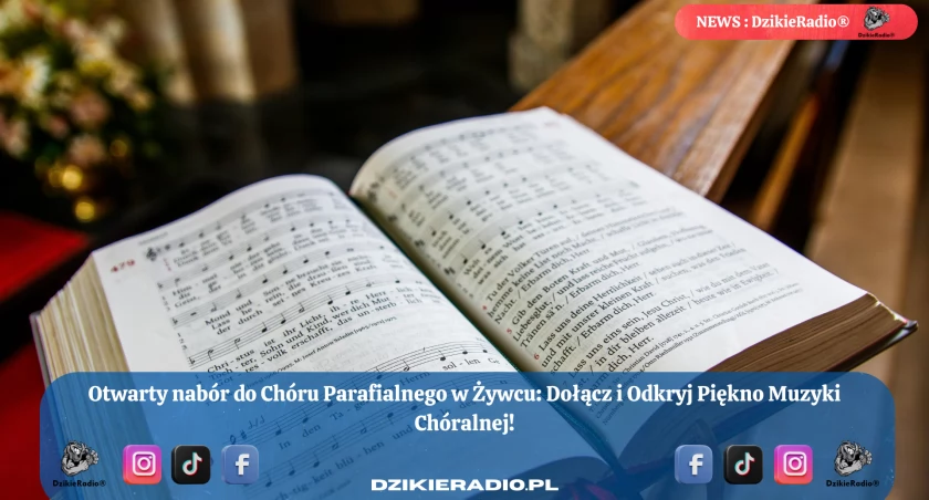 Otwarty Nabór do Chóru przy Parafii Św. Floriana w Żywcu: Dołącz i Odkryj Piękno Muzyki Chóralnej!