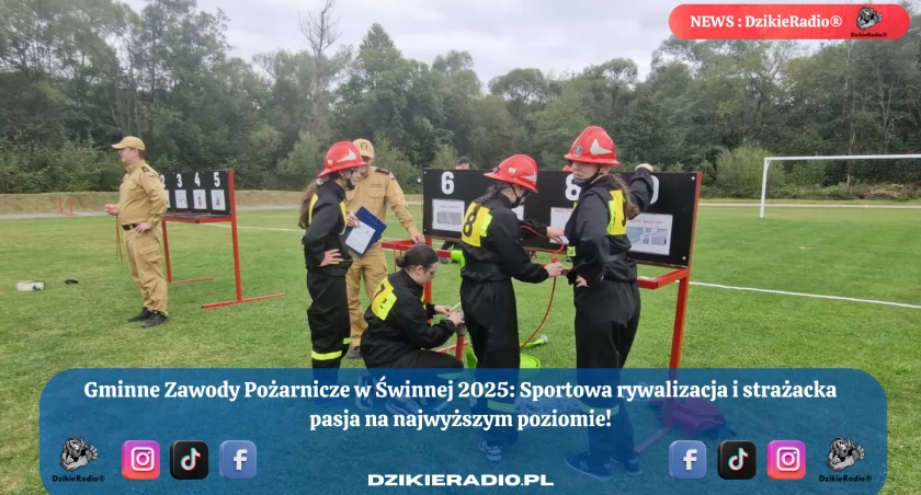 Gminne Zawody Pożarnicze w Świnnej: Sportowa Rywalizacja i Solidarność Strażaków!