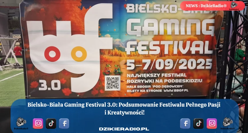 Bielsko-Biała Gaming Festival 3.0: Opowieść o interaktywnej kulturze, edukacji i pasji.