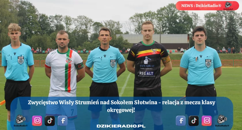 Wisła Strumień odwraca losy meczu i pokonuje Sokoła Słotwina