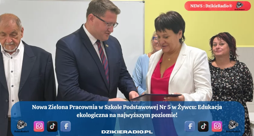 Nowoczesna Zielona Pracownia otwarta w Żywcu – przestrzeń do nauki i ekologii
