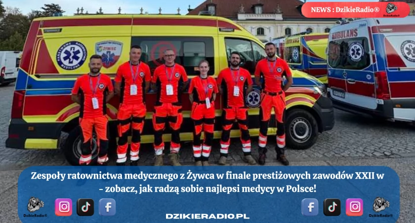 Żywieccy ratownicy medyczni w ogólnopolskim finale
