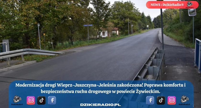 Nowa jakość na drodze powiatowej w Wieprzu