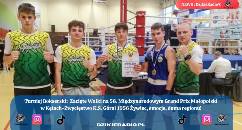 Międzynarodowe Grand Prix Małopolski w Boksie: Zacięte pojedynki i emocje podczas 58. edycji w Kętach.