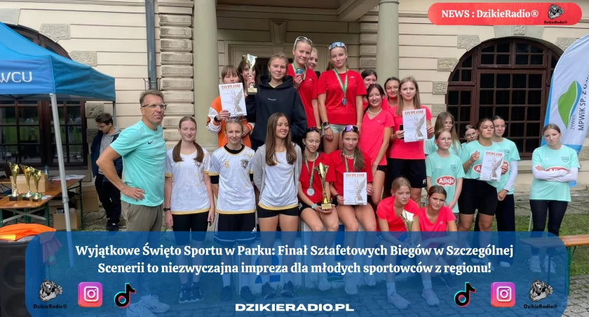 Młodzieżowy duch rywalizacji w parku Habsburgów