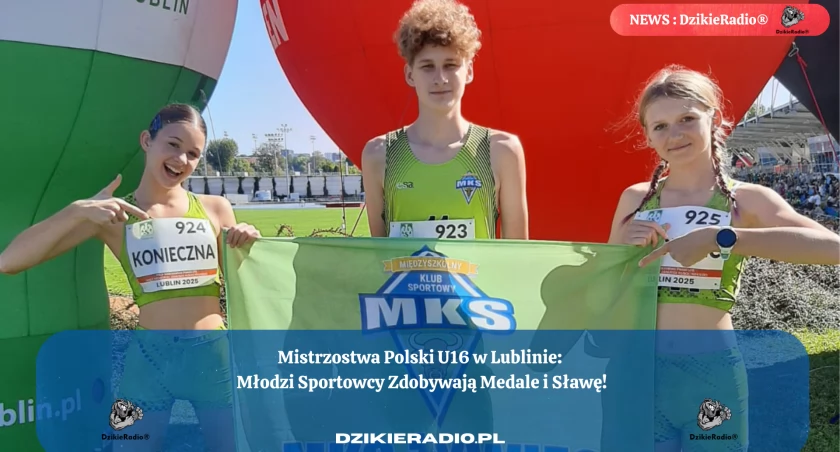 Srebrny i brawurowy debiut - Mistrzostwa Polski U16 w Lublinie.
