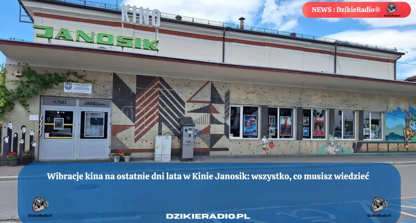 Zakończenie lata w Kinie Janosik: pełen magii i emocji. Przegląd wydarzeń dla dzieci i dorosłych w ostatnich dniach sezonu Letniego. Premiery, spotkania z artystami i wiele więcej!