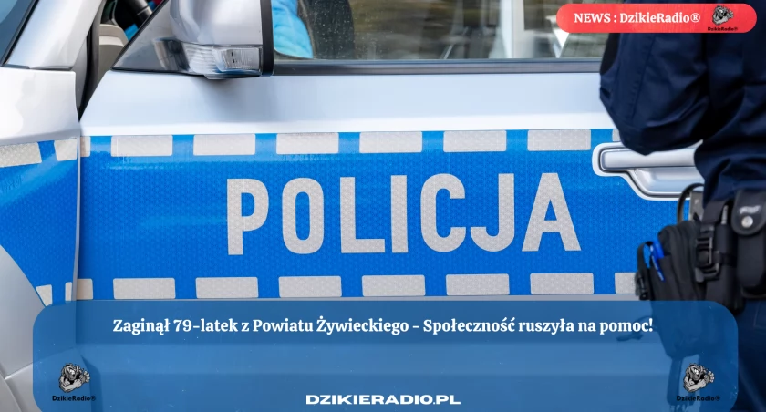 Zaginiony 79-latek odnaleziony dzięki akcji mieszkańców i policji w powiecie żywieckim