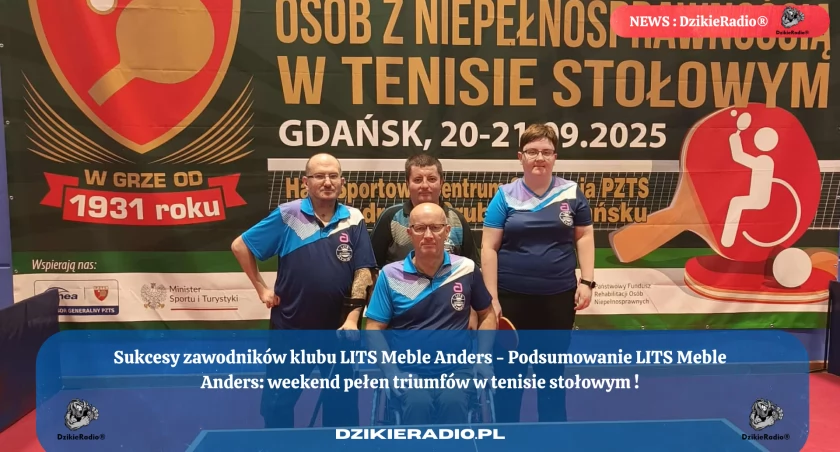 Sportowy weekend pełen sukcesów naszych tenisistów stołowych