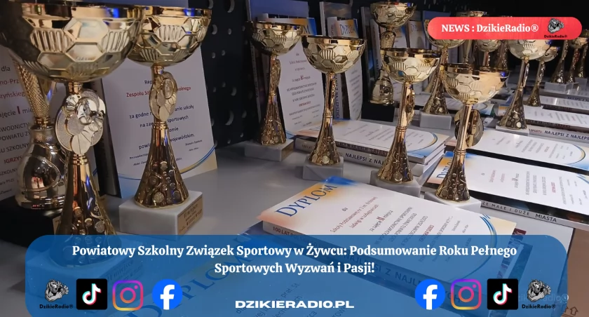 Wyjątkowa Uroczystość PSZS Żywiec w Auli BCU ZSME: Podsumowanie Roku Pełnego Pasji i Sportowej Rywalizacji