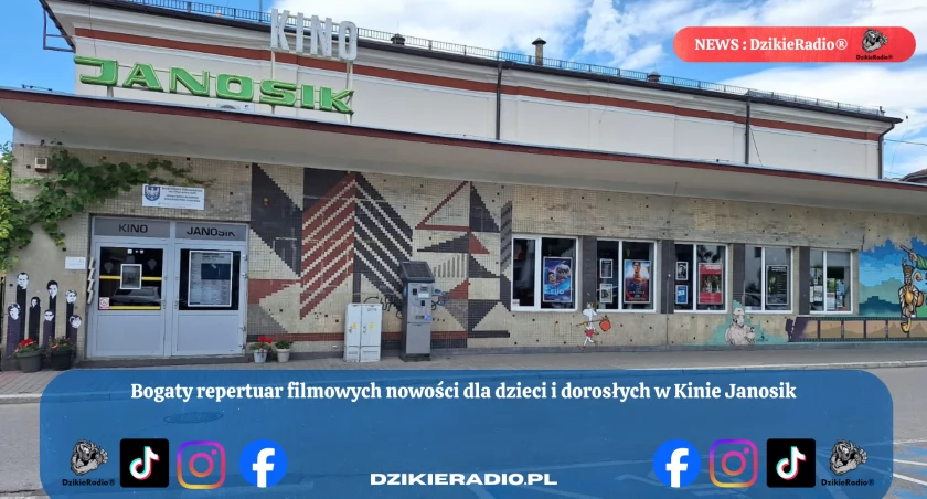 Bogaty repertuar filmowych nowości w Kinie Janosik.