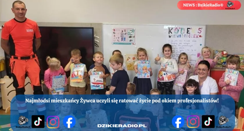 Mali mieszkańcy Żywca odkrywają tajemnice pracy ratowników