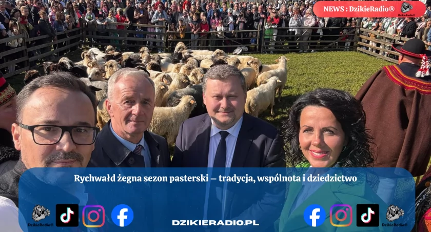 Rychwałd żegna sezon pasterski w uroczystym stylu