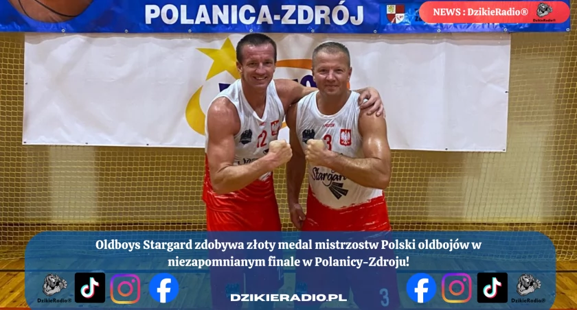 Mistrzostwo Polski w Koszykówce Oldbojów zdobyte! Historia zwycięstwa drużyny Oldboys Stargard w emocjonującym meczu finałowym we wrześniu Polanicy-Zdroju