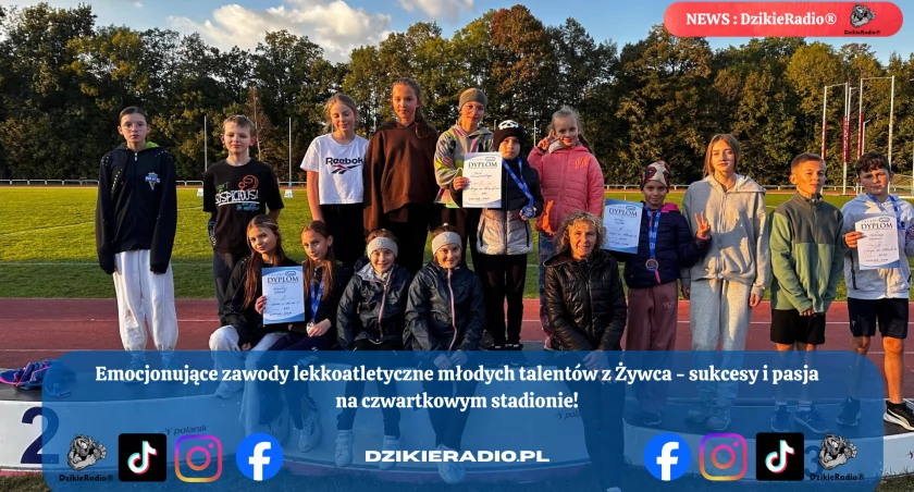 Młodzi lekkoatleci z Żywca błyszczą w Bielsku-Białej