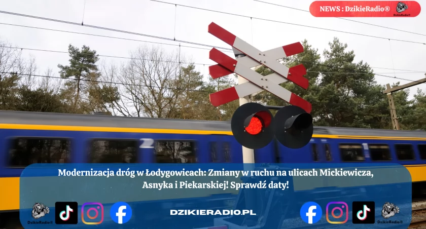 Przebudowa przejazdów kolejowych w Łodygowicach – czasowe zamknięcia ulic!
