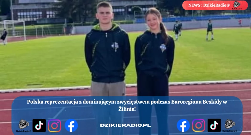 Triumf Polaków w Žilinie: młodzi lekkoatleci z MKS Żywiec z medalami
