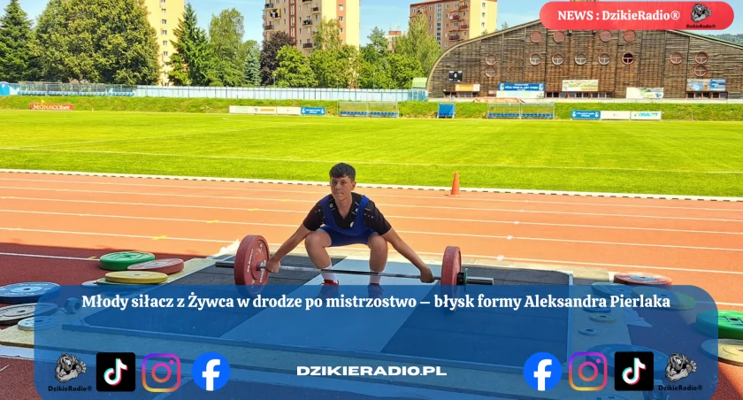 Młody siłacz z Żywca z biletem na Mistrzostwa Polski