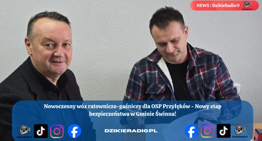 Nowy rozdział w bezpieczeństwie: OSP Przyłęków zyska nowoczesny wóz ratowniczo-gaśniczy