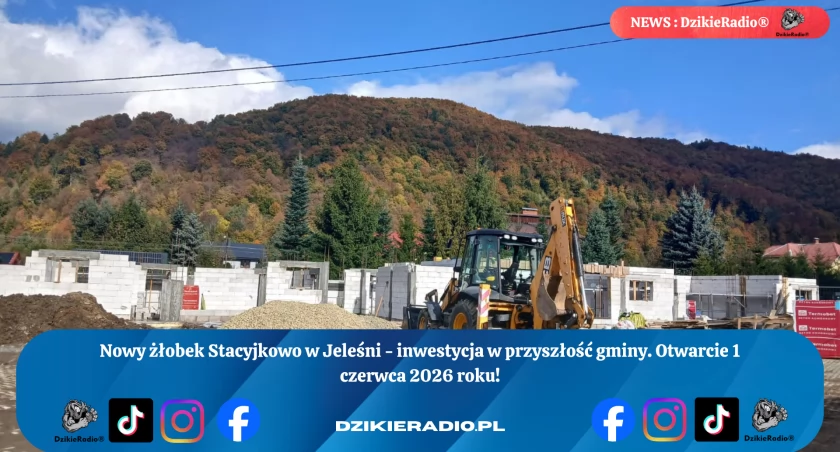 Nowe „Stacyjkowo” w Jeleśni: Inwestycja, która zmieni codzienność rodzin