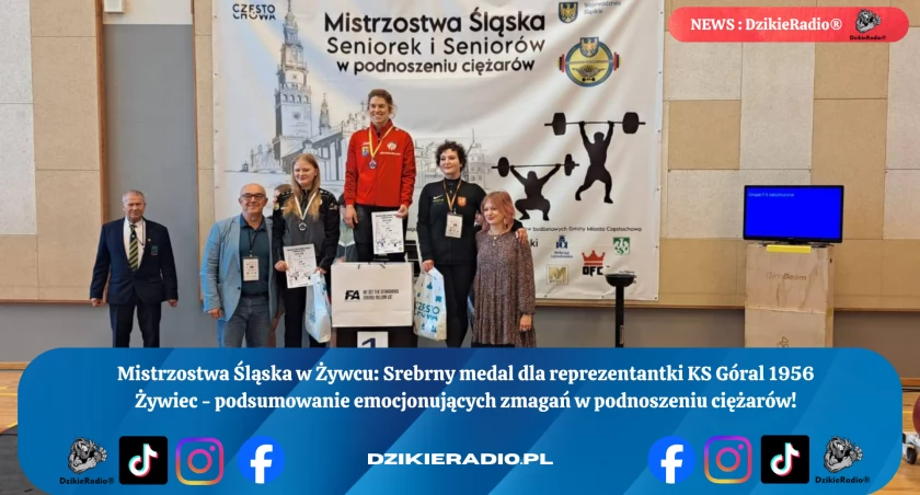 Srebrny sukces Faustyny Niewdanej podczas Mistrzostw Śląska w podnoszeniu ciężarów