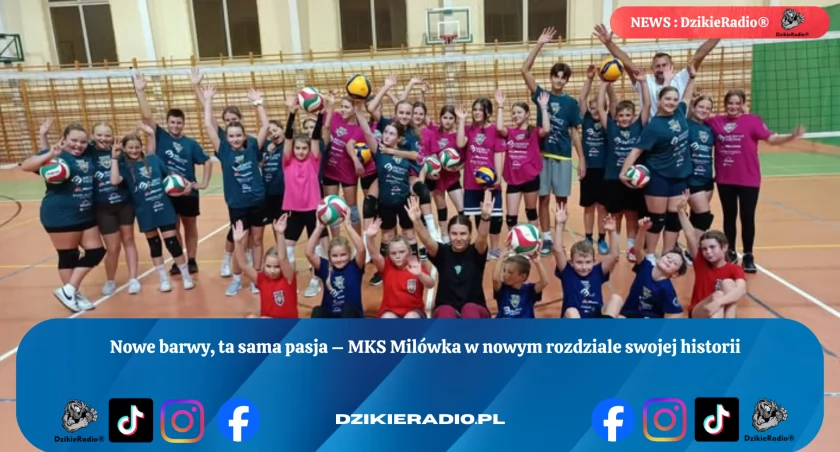 Sportowa duma Milówki – nowe barwy MKS już na parkiecie