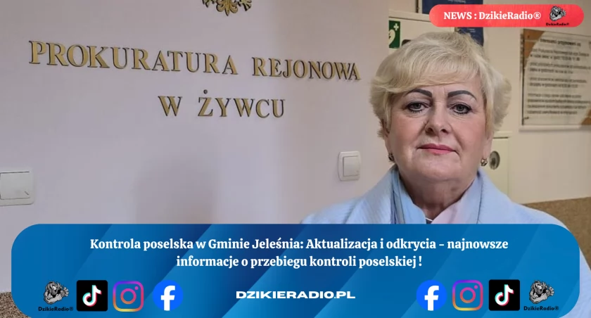 Kontrola poselska w Gminie Jeleśnia nabiera tempa: najnowsze doniesienia będą zaskakujące!