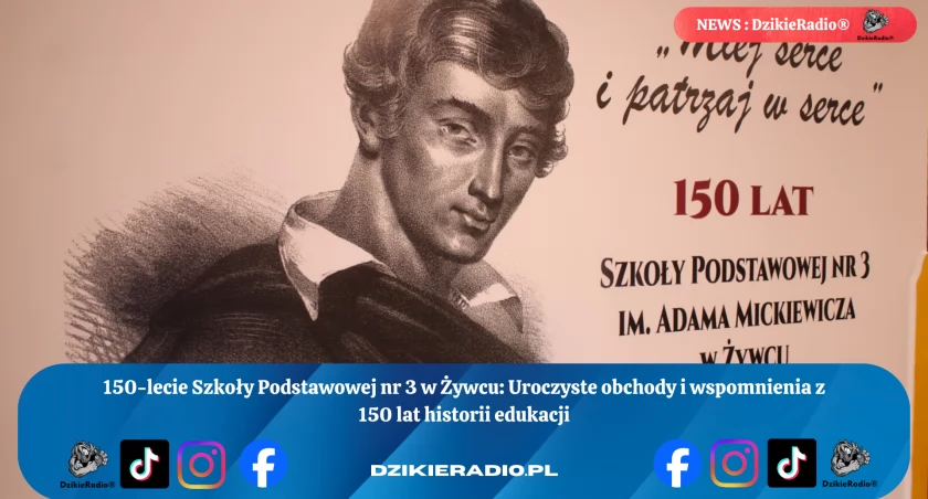 Sto pięćdziesiąt lat tradycji i pasji – jubileusz Szkoły Podstawowej nr 3 w Żywcu